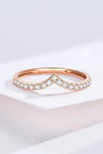 Load image into Gallery viewer, 925 Sterling Silver Heart-Shaped Moissanite Ring