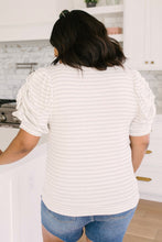 Load image into Gallery viewer, All In The Sleeves Striped Top