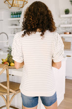 Load image into Gallery viewer, All In The Sleeves Striped Top