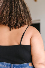 Load image into Gallery viewer, Better Or Best Black Tank Bodysuit