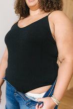 Load image into Gallery viewer, Better Or Best Black Tank Bodysuit