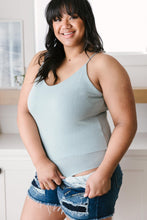 Load image into Gallery viewer, Better Or Best Seafoam Tank Bodysuit