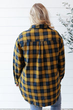 Load image into Gallery viewer, Cabin Views Plaid Button Up Top