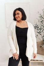 Load image into Gallery viewer, Cozy Nights Cardigan In Cream