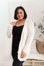 Load image into Gallery viewer, Cozy Nights Cardigan In Cream