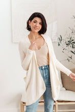 Load image into Gallery viewer, Cozy Nights Cardigan In Cream