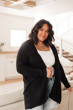 Load image into Gallery viewer, Cozy Nights Cardigan in Black