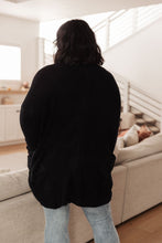 Load image into Gallery viewer, Cozy Nights Cardigan in Black