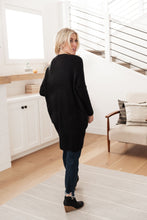 Load image into Gallery viewer, Cozy Nights Cardigan in Black