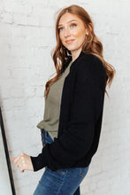 Load image into Gallery viewer, Fireside Zip Up Jacket in Black