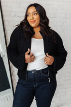 Load image into Gallery viewer, Fireside Zip Up Jacket in Black