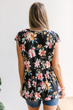 Load image into Gallery viewer, Floral A-line top