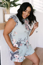 Load image into Gallery viewer, Floral Wild Side Lounge Bottoms In Sage