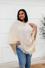 Load image into Gallery viewer, Forever Loved Poncho in Grey