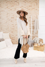 Load image into Gallery viewer, Forever Loved Poncho in Grey