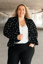 Load image into Gallery viewer, Perfect Polka Dot Blazer