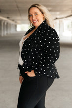 Load image into Gallery viewer, Perfect Polka Dot Blazer