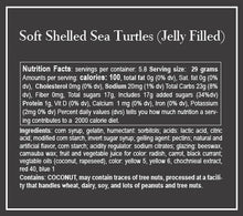 Load image into Gallery viewer, Sweetables | Soft Shelled Sea Turtles (Jelly Filled)