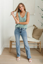Load image into Gallery viewer, Stripe On All Summer Long Tank In Mint
