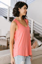 Load image into Gallery viewer, Tank Heavens Coral Tank Top