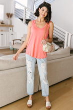 Load image into Gallery viewer, Tank Heavens Coral Tank Top