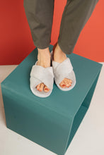 Load image into Gallery viewer, Toasty But Mostly Cozy Gray Slippers