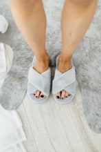 Load image into Gallery viewer, Toasty But Mostly Cozy Gray Slippers