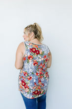 Load image into Gallery viewer, Tank Heavens Floral & Stripes Top