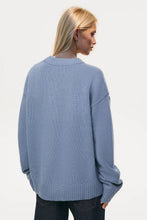Load image into Gallery viewer, Basic Bae Round Neck Dropped Shoulder Sweater