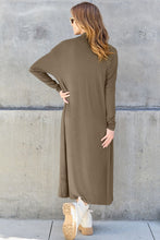 Load image into Gallery viewer, Basic Bae Full Size Open Front Long Sleeve Cover Up