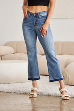 Load image into Gallery viewer, Judy Blue Full Size Release Hem Cropped Bootcut Jeans