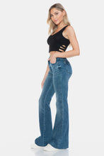 Load image into Gallery viewer, Judy Blue Full Size Tummy Control Cut Hem Flare Jeans