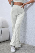 Load image into Gallery viewer, Basic Bae Full Size Ribbed High Waist Flare Pants