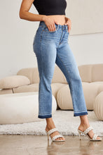 Load image into Gallery viewer, Judy Blue Full Size Release Hem Cropped Bootcut Jeans