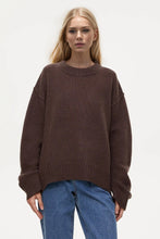 Load image into Gallery viewer, Basic Bae Round Neck Dropped Shoulder Sweater