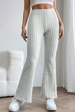 Load image into Gallery viewer, Basic Bae Full Size Ribbed High Waist Flare Pants