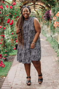 Clustered Dot Dress