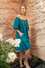 Load image into Gallery viewer, Teal Tiers Dress