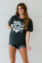 Load image into Gallery viewer, Sew In Love Take It Easy Full Size Run Graphic Tee