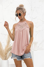 Load image into Gallery viewer, Halter Crochet Tank Top