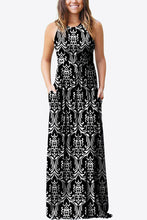 Load image into Gallery viewer, Empire Waist Sleeveless Dress with Pockets