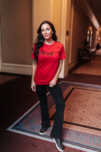 Load image into Gallery viewer, Amour Tee in Cherry Red