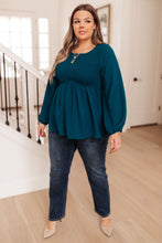 Load image into Gallery viewer, Annalise Top In Deep Teal