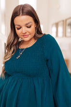 Load image into Gallery viewer, Annalise Top In Deep Teal