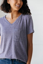 Load image into Gallery viewer, Basic V-neck in Navy