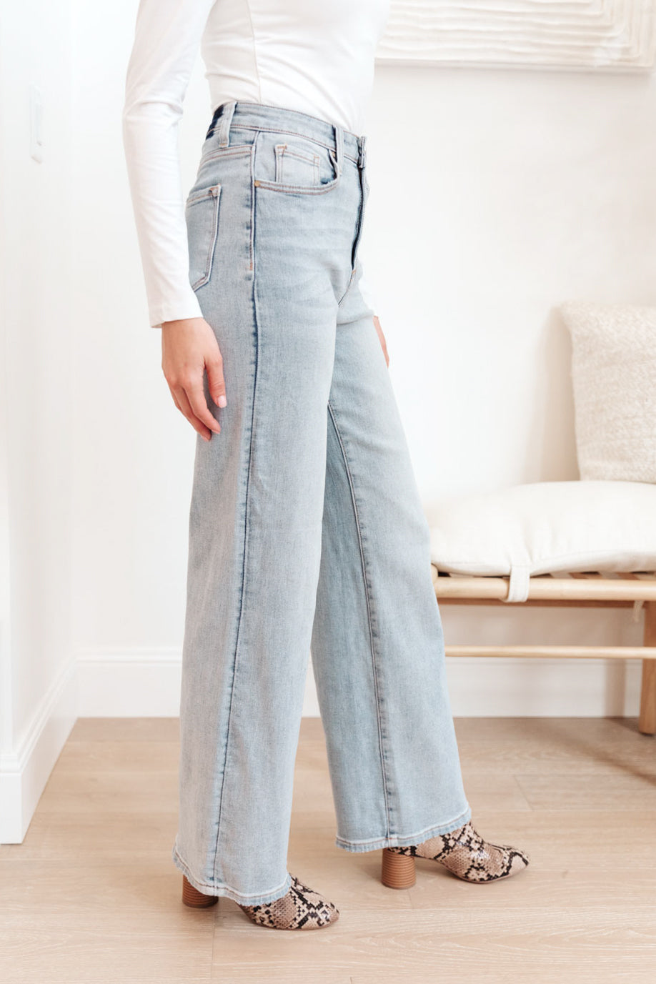 FREE PEOPLE MVOEMENT BLISSED OUT WIDE LEG PANTS - CACTUS FLOWER