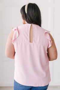 Blush & Shimmer Blouse