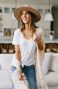 Breezy Air Tee In White