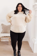 Load image into Gallery viewer, Bubbly B Sweater In Ivory