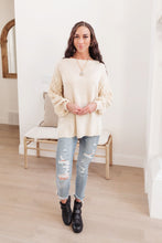 Load image into Gallery viewer, Bubbly B Sweater In Ivory